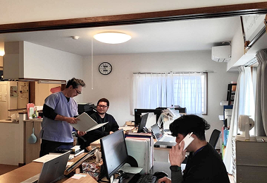 書類整理・業務終了